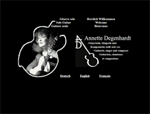 Tablet Screenshot of annette-degenhardt.com